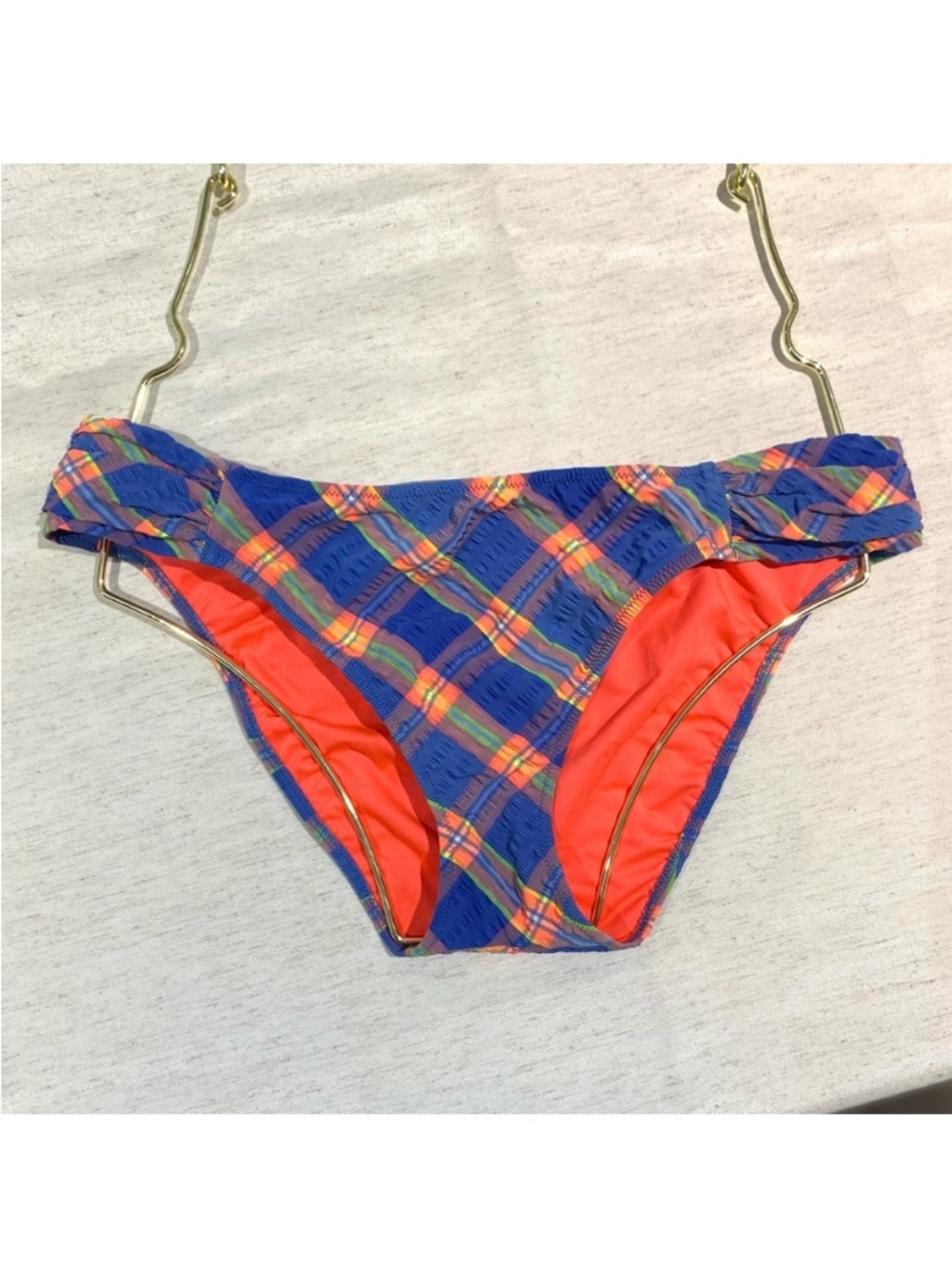 NWOT - Victoria's Secret Plaid Bikini Bottom